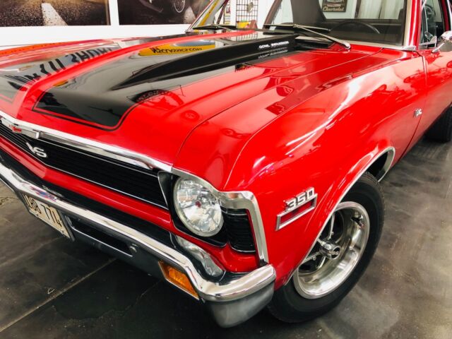 1972 Red Chevrolet Nova Coupe