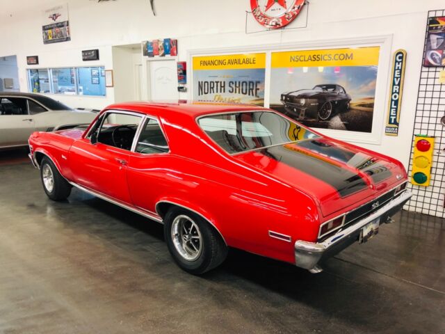 1972 Red Chevrolet Nova Coupe