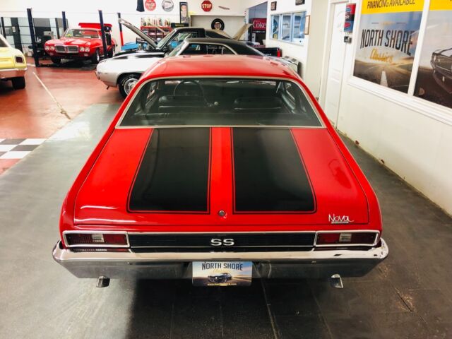 1972 Red Chevrolet Nova Coupe