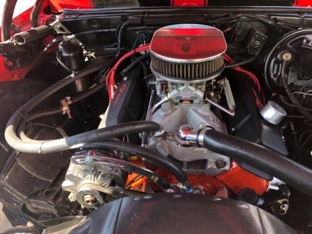 1972 Red Chevrolet Nova Coupe