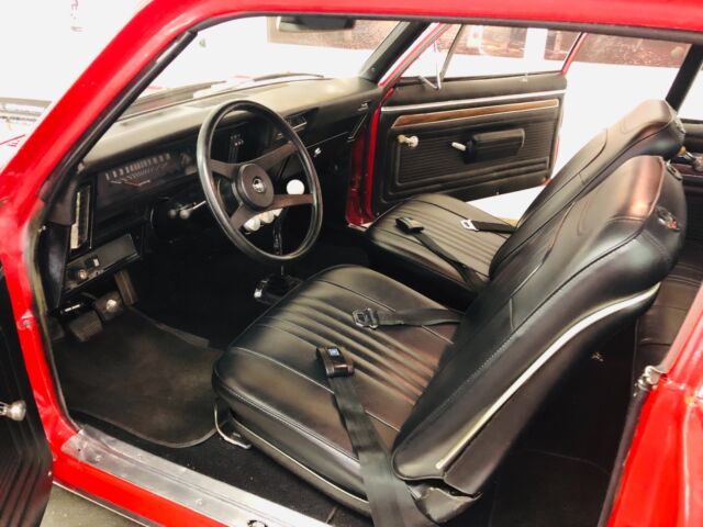 1972 Red Chevrolet Nova Coupe