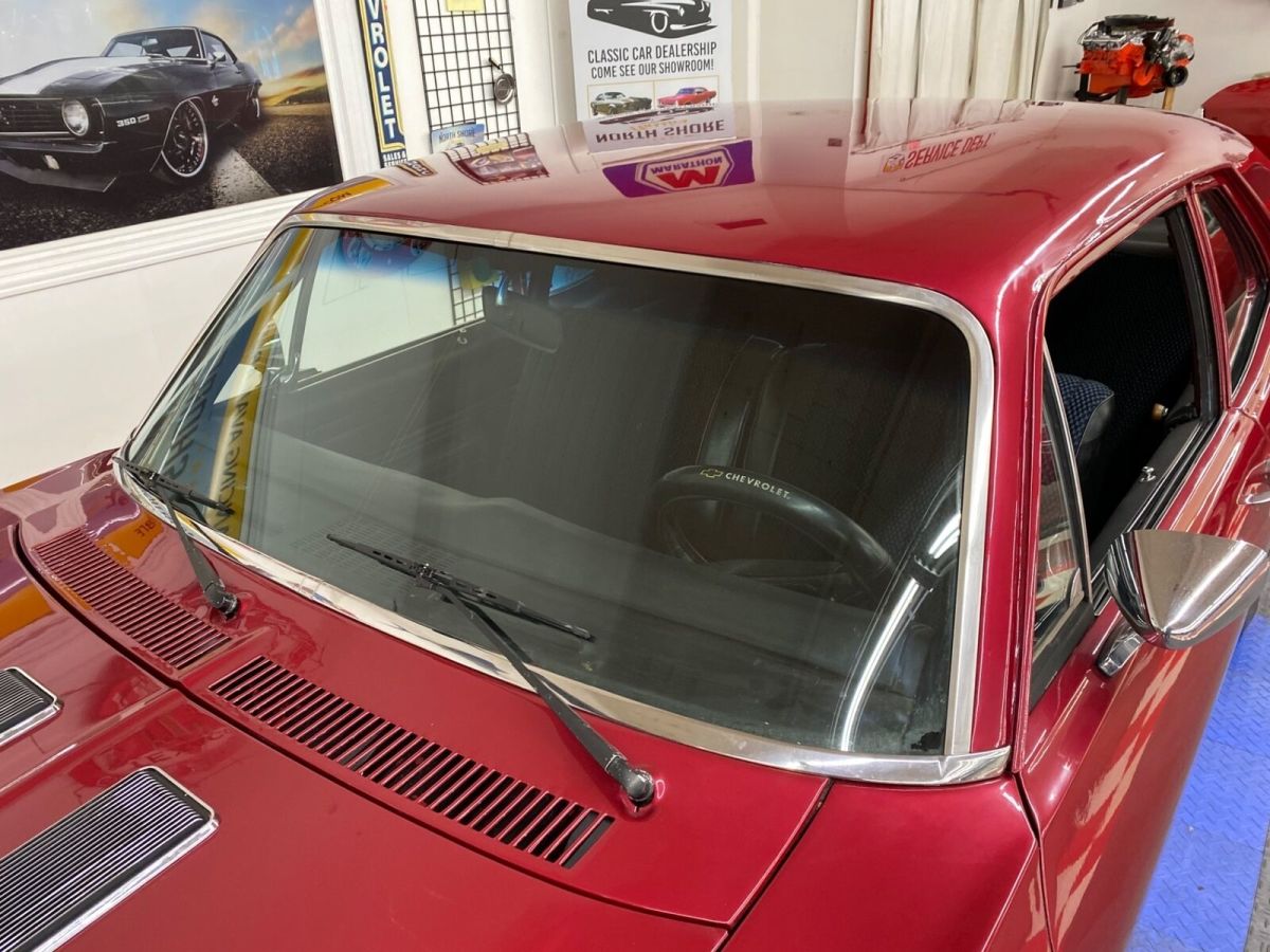1972 Red Chevrolet Nova Coupe