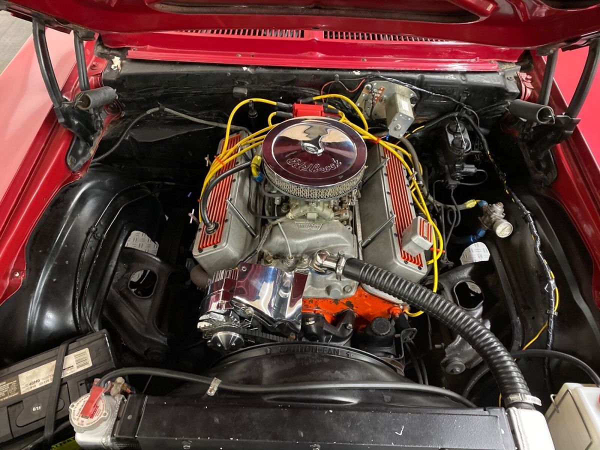 1972 Red Chevrolet Nova Coupe