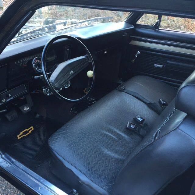 1972 Black Chevrolet Nova Coupe
