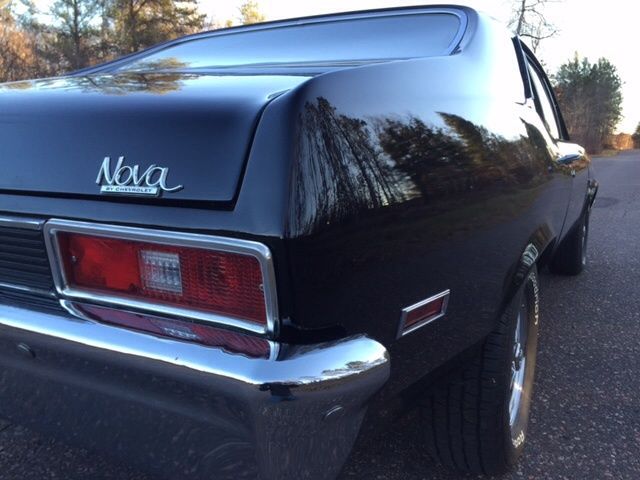 1972 Black Chevrolet Nova Coupe