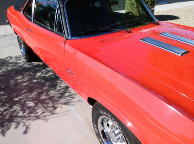 1972 Orange Chevrolet Nova Coupe