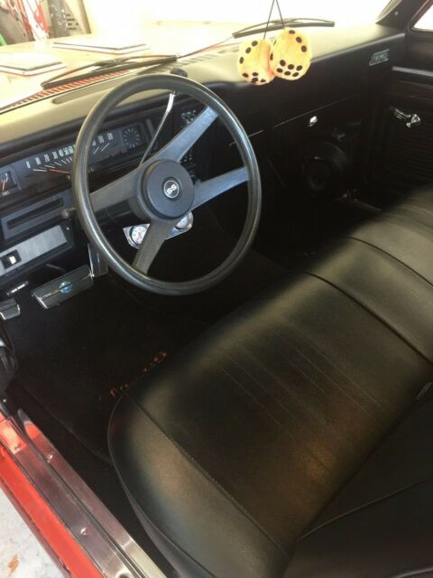 1972 Orange Chevrolet Nova Coupe