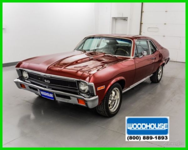 1972 Red Chevrolet Nova Coupe