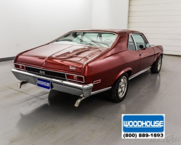 1972 Red Chevrolet Nova Coupe