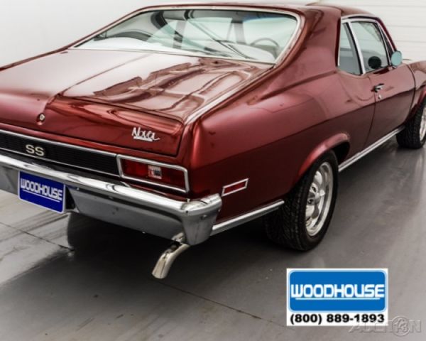 1972 Red Chevrolet Nova Coupe