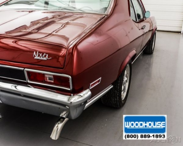 1972 Red Chevrolet Nova Coupe