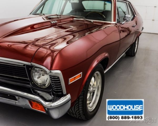 1972 Red Chevrolet Nova Coupe
