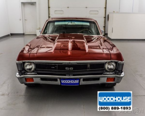 1972 Red Chevrolet Nova Coupe