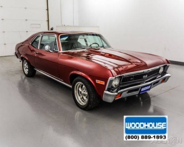 1972 Red Chevrolet Nova Coupe