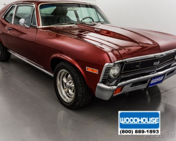 1972 Red Chevrolet Nova Coupe