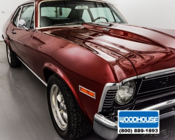 1972 Red Chevrolet Nova Coupe