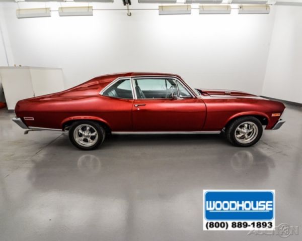 1972 Red Chevrolet Nova Coupe