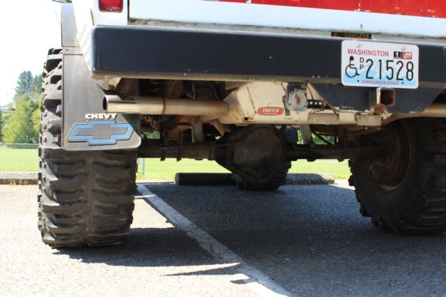 1972 White Chevrolet Blazer Convertible