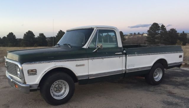 1972 Green Chevrolet Pickup Pickup Truck