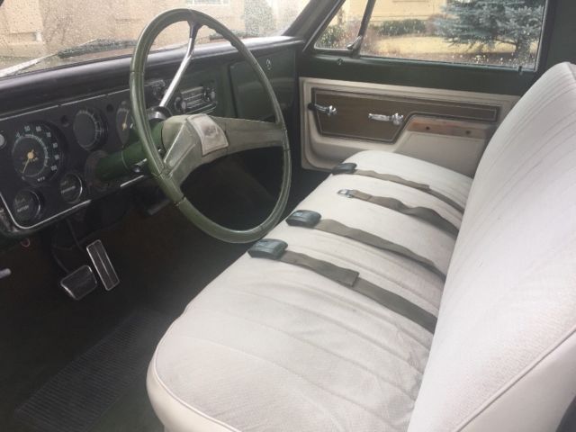 1972 Green Chevrolet Pickup Pickup Truck