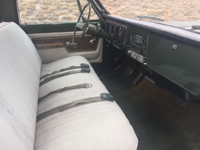1972 Green Chevrolet Pickup Pickup Truck