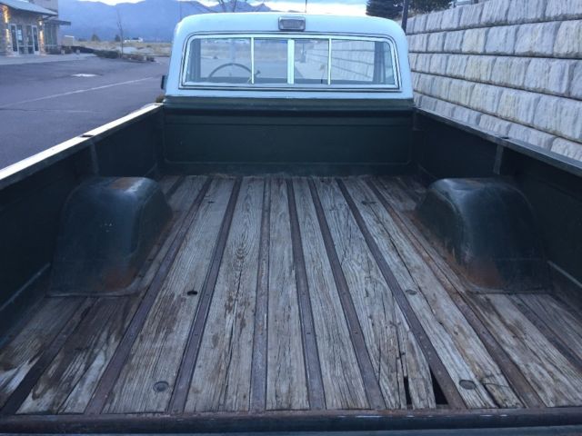1972 Green Chevrolet Pickup Pickup Truck