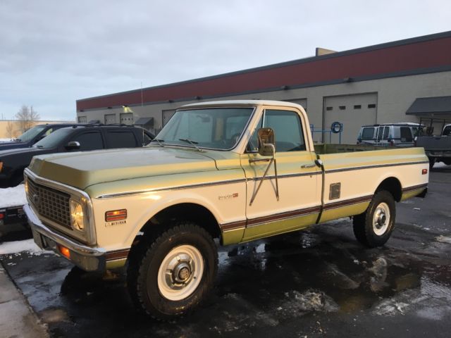 1972 Green Chevrolet C/K Pickup 2500 Standard Cab Pickup