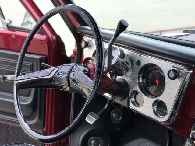 1972 Burgundy Chevrolet Cheyenne