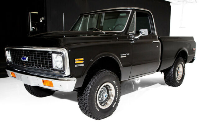 1972 Black Chevrolet Pickup