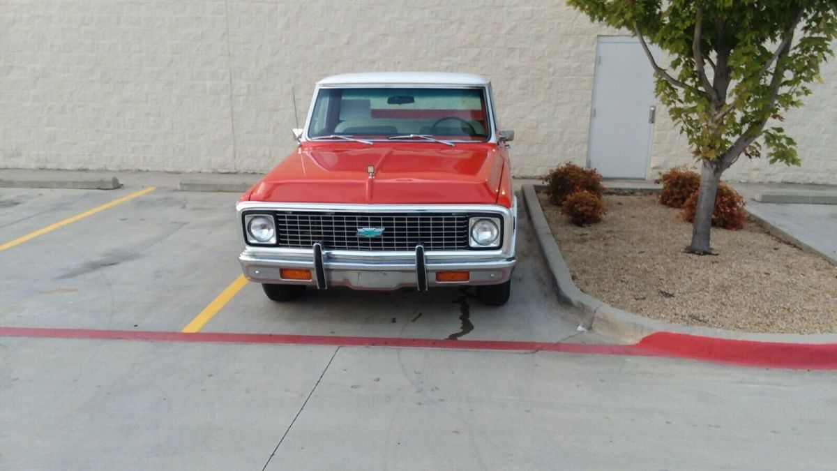 1972 Red Chevrolet Pickup Pickup