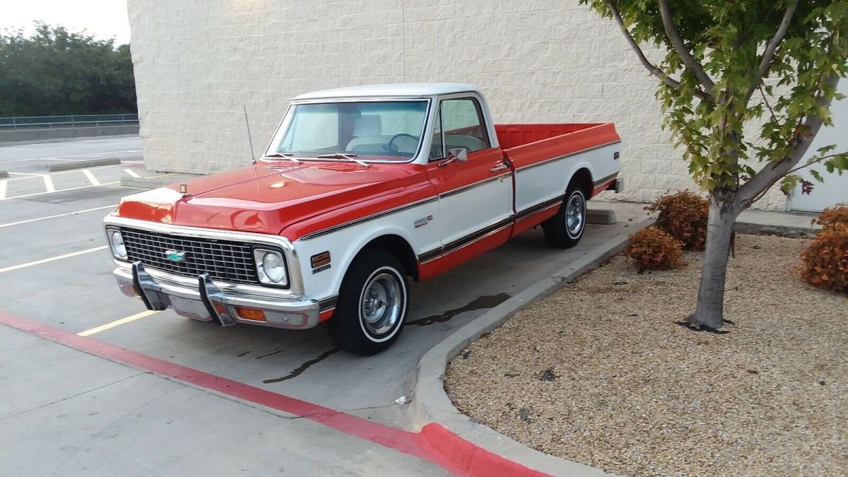 1972 Red Chevrolet Pickup Pickup
