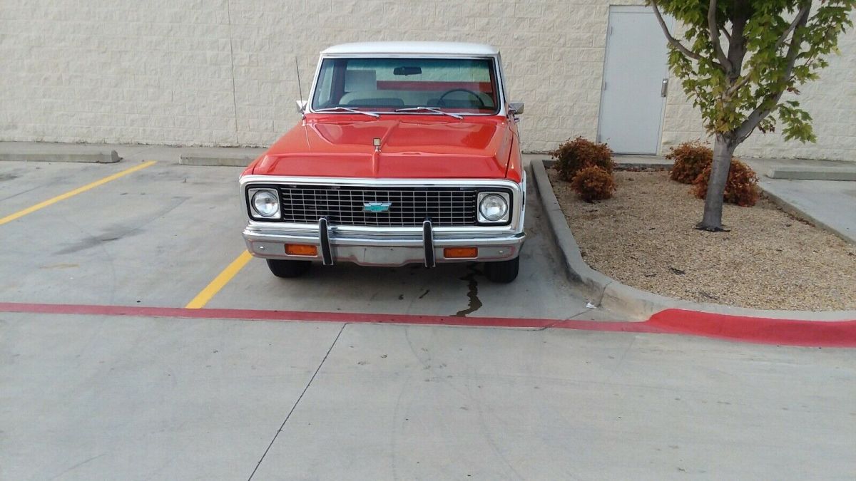 1972 Red Chevrolet Pickup Pickup