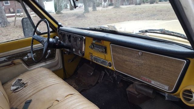 1972 Gold Chevrolet Other Pickups Standard Cab Pickup