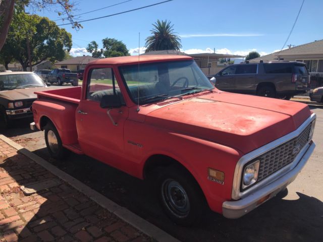 1972 Red Chevrolet S-10