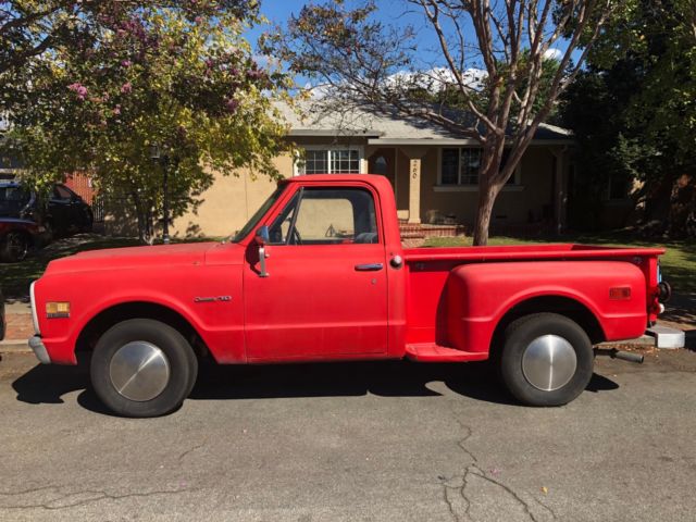 1972 Red Chevrolet S-10