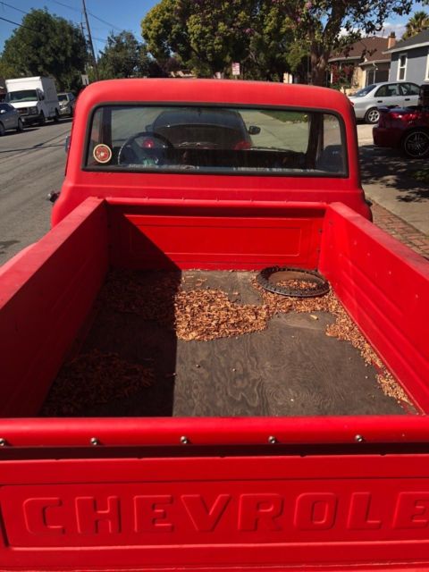 1972 Red Chevrolet S-10