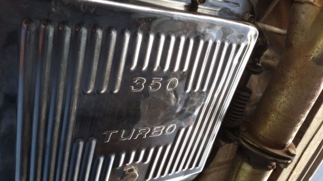 1972 Blue Chevrolet Camaro Coupe