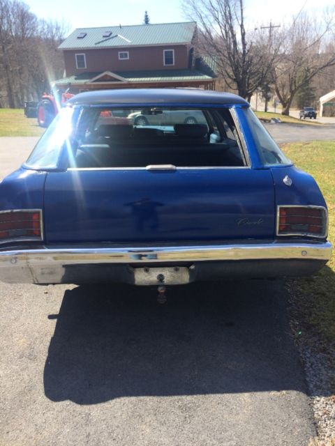 1972 Blue Chevrolet Impala Wagon