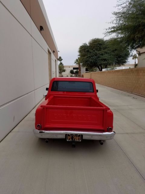 1972 Red Chevrolet C-10 Standard Cab Pickup