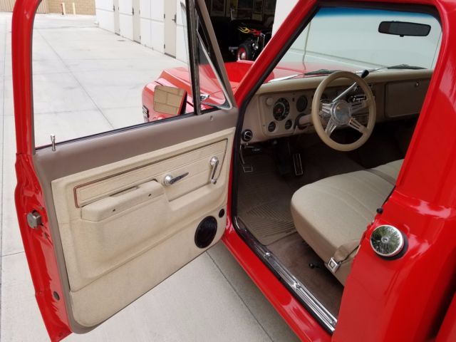 1972 Red Chevrolet C-10 Standard Cab Pickup