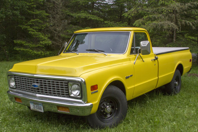 1972 Yellow Chevrolet Other Pickups Crew Cab Pickup