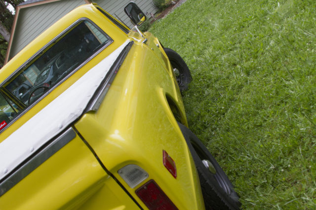 1972 Yellow Chevrolet Other Pickups Crew Cab Pickup