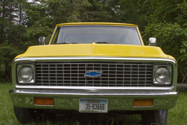 1972 Yellow Chevrolet Other Pickups Crew Cab Pickup