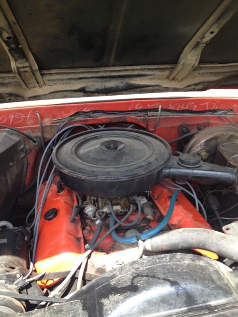 1972 Red Chevrolet C-10 pickup