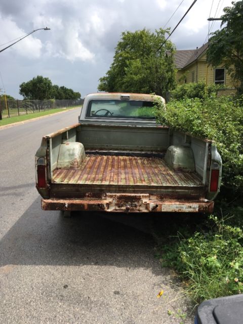 1972 Black Chevrolet C-10 Standard Cab Pickup