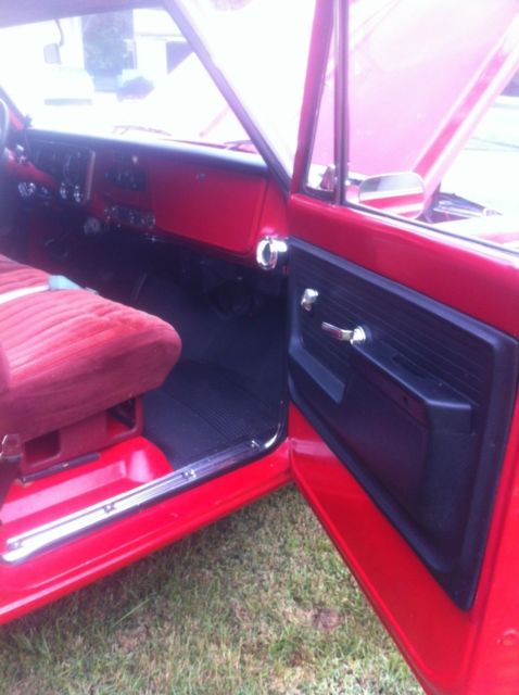 1972 Red Chevrolet C-10 Standard Cab Pickup