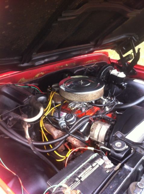 1972 Red Chevrolet C-10 Standard Cab Pickup