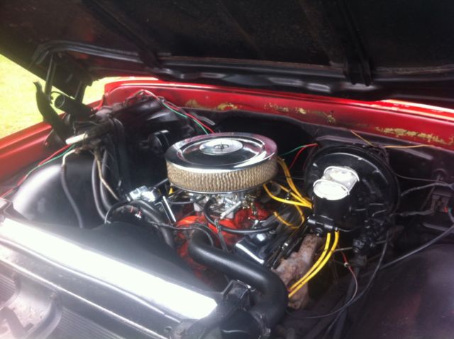 1972 Red Chevrolet C-10 Standard Cab Pickup