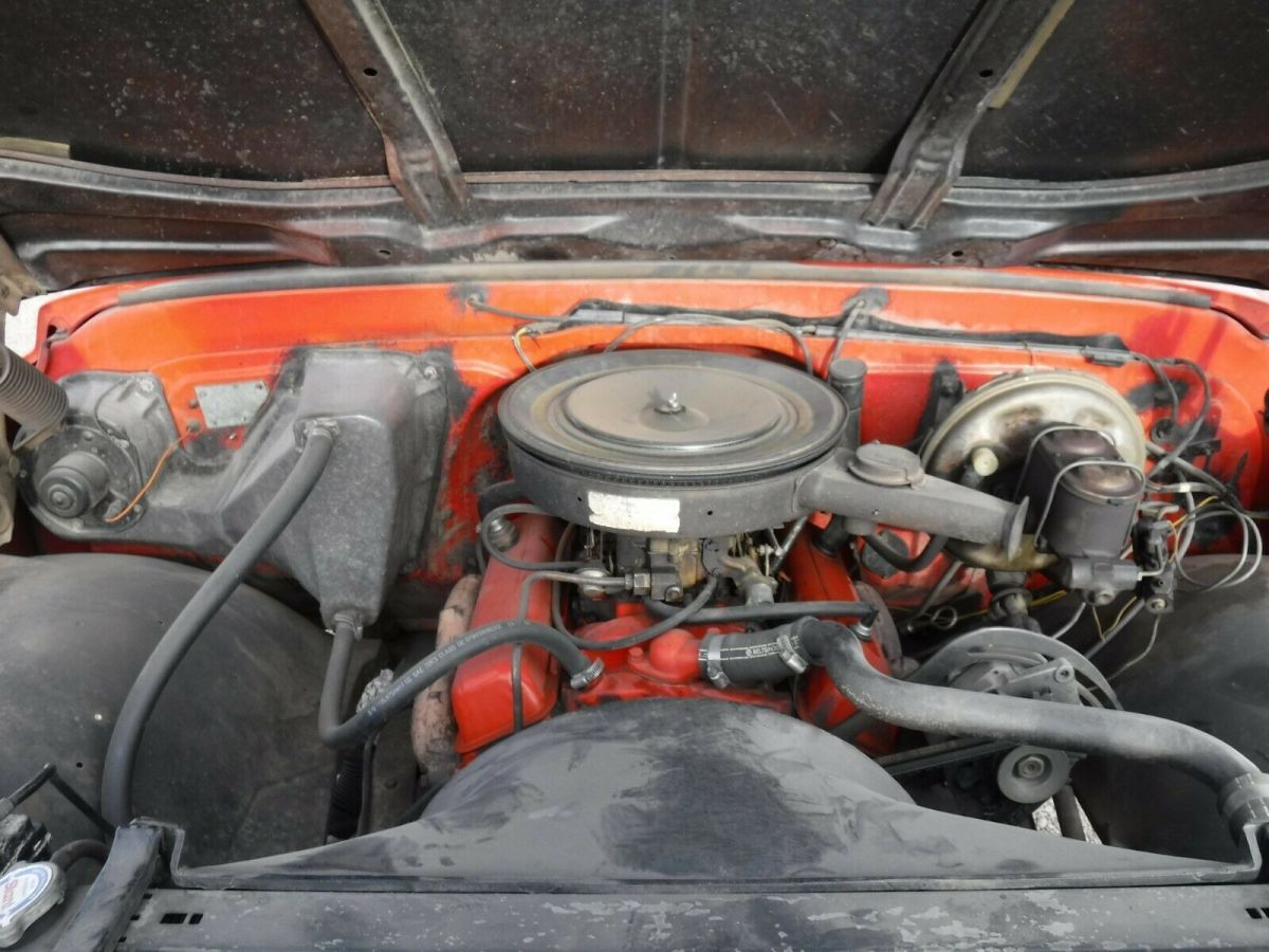 1972 Orange Chevrolet C/K Pickup 1500 Standard Cab Pickup