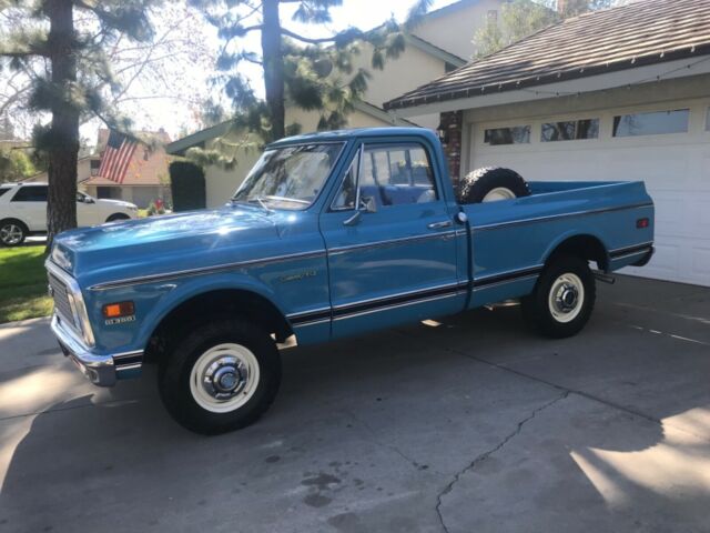 1972 Blue Chevrolet Other Pickups
